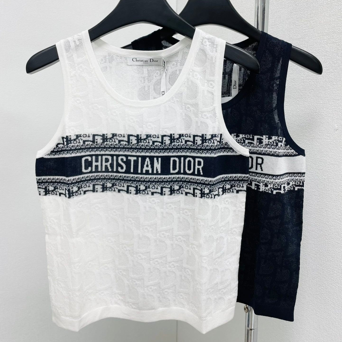 CD Mesh Tank Top
