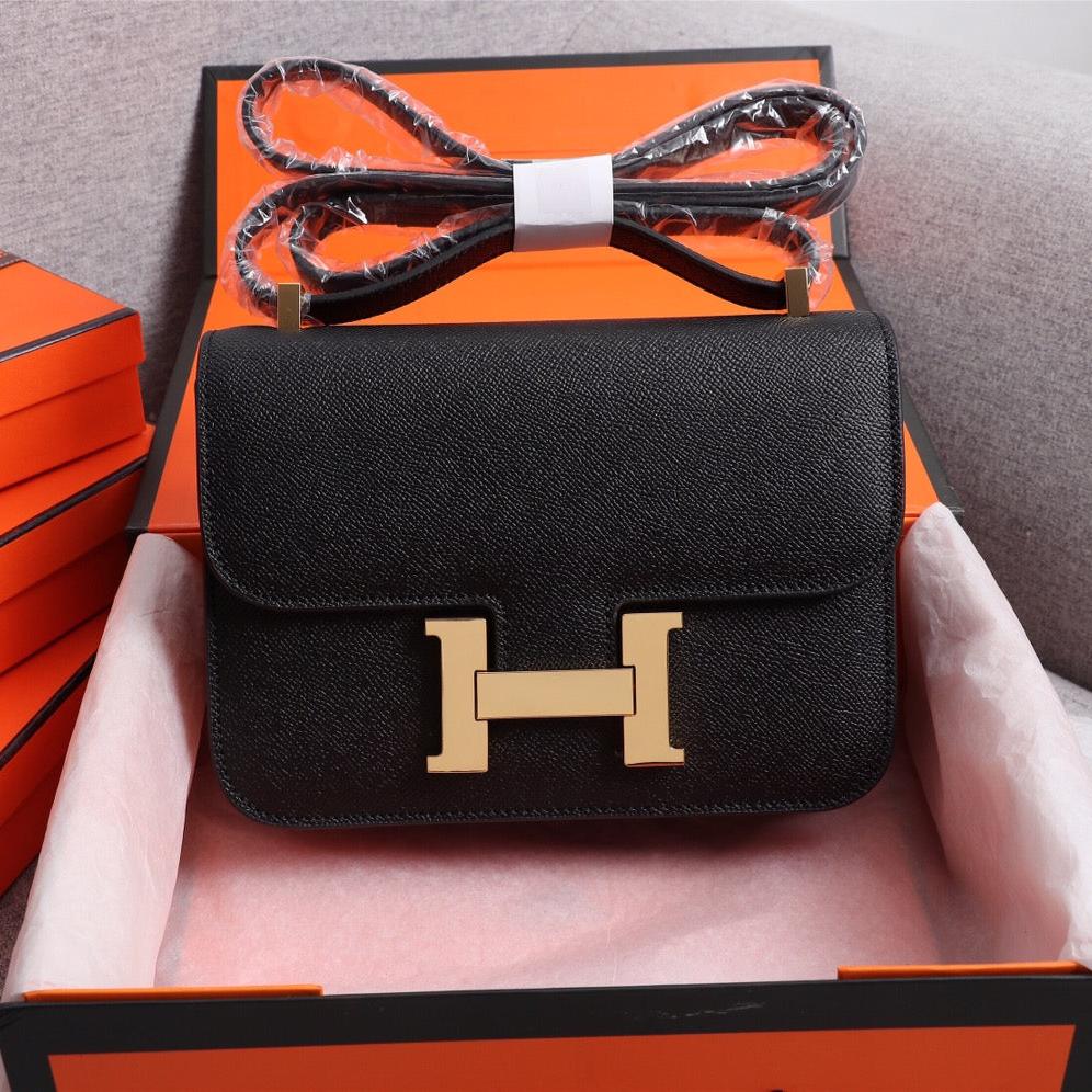 HM CONSTANCE BAGS 18 EPSOM GOLD HARDWARE