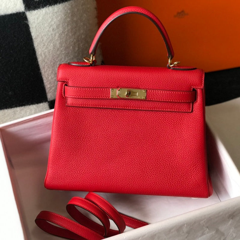 hm kelly 32cm togo leather gold hardware