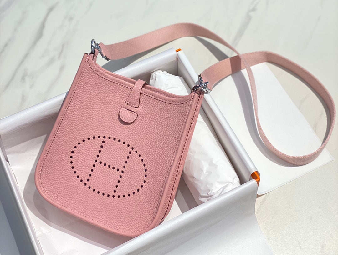 Hermes Mini Evelyne 23cm Togo Leather