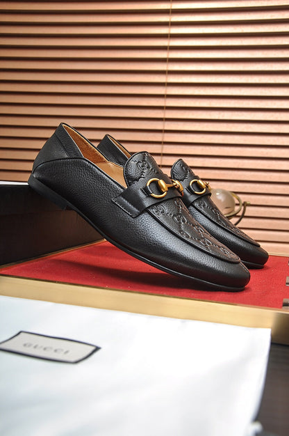 GG Men's Jordaan Loafer Black Cowhide 726292