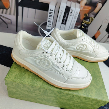 GG Men's MAC80 Sneaker White Cowhide 523616