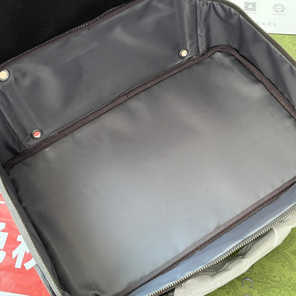 Gucci Bag 36 Grey Canvas 240019