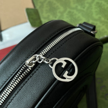 Gucci Blondie 20 Bag Black Leather 239976