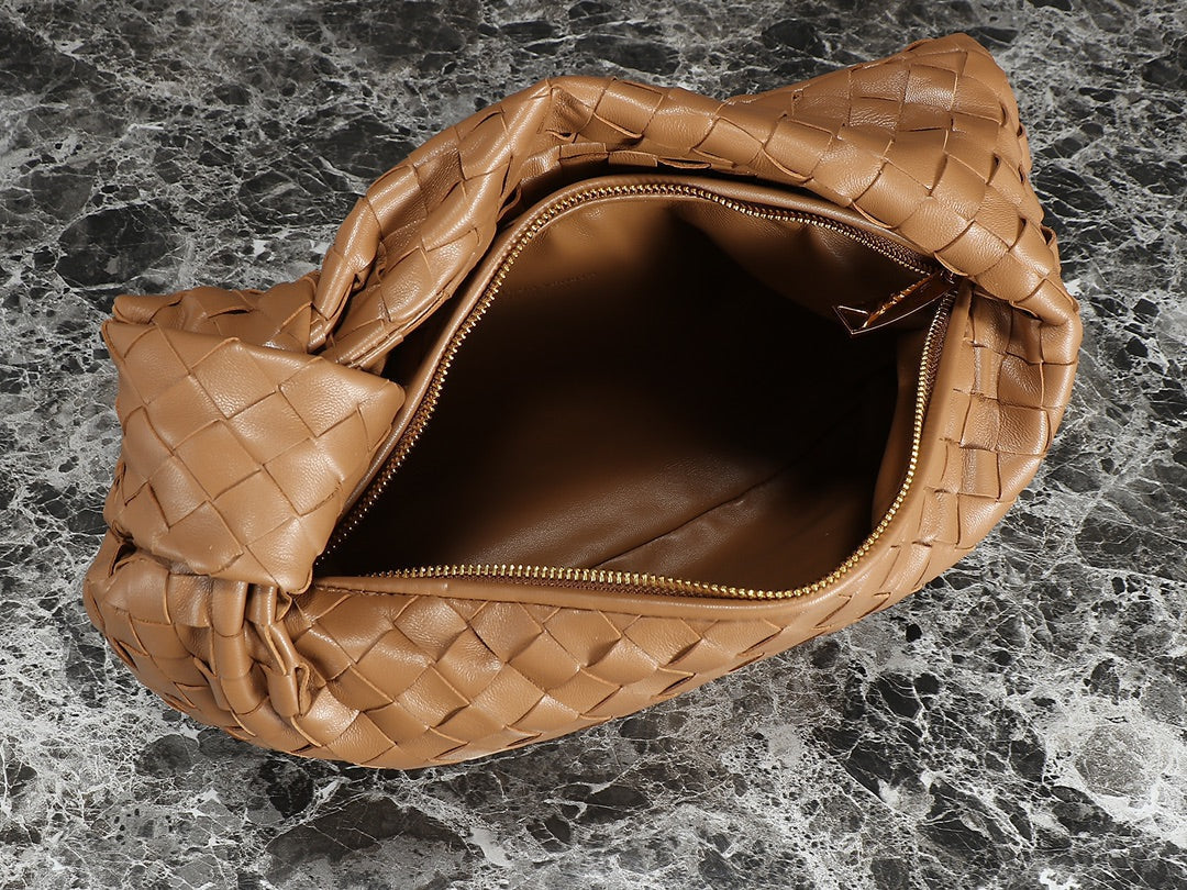 bv teen jodie 36cm brown lambskin