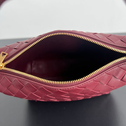 WALLACE 22 BAG DARK RED CALFSKIN