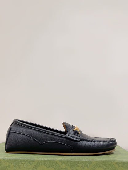 GG Men's Alessandro Loafer Black Cowhide 557582