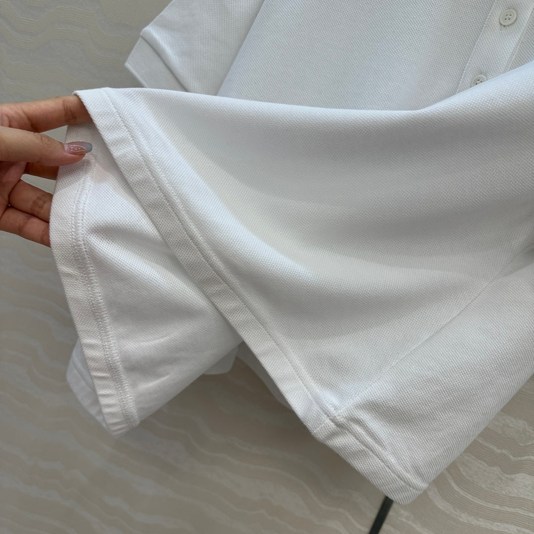 Loewe Polo T-shirt White Polyester