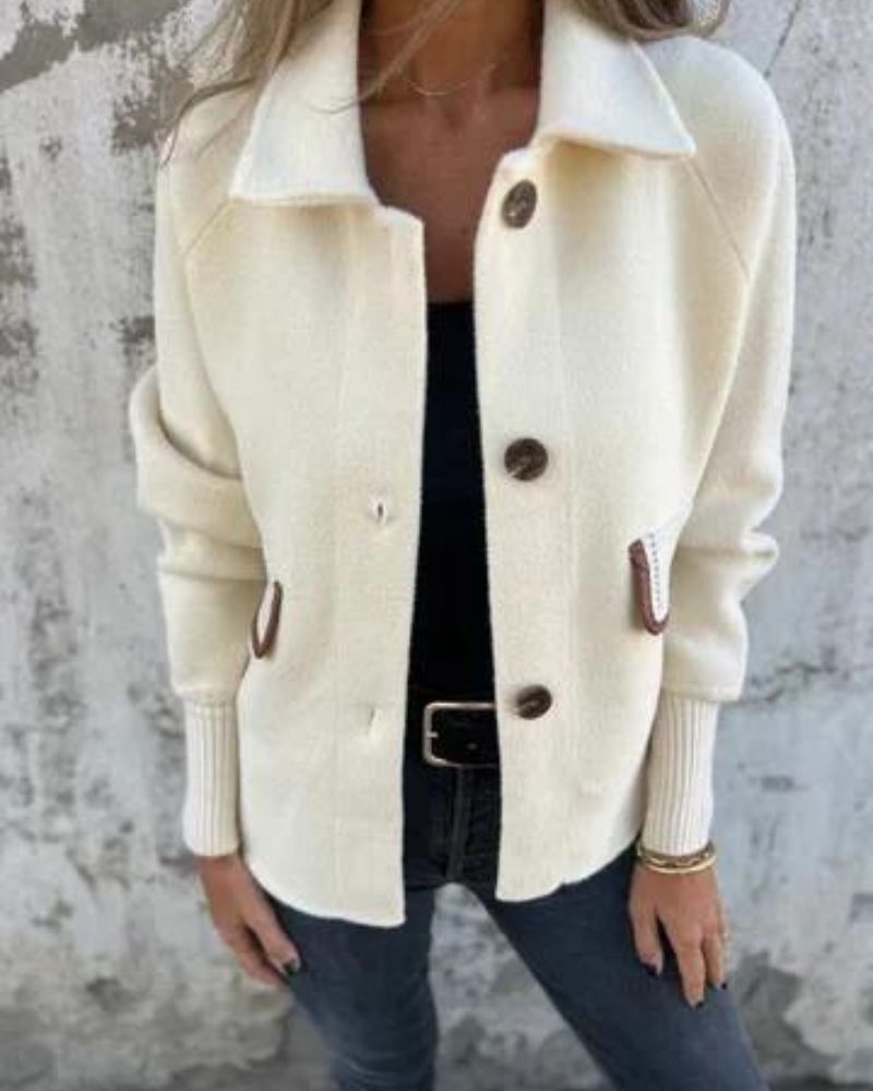 THASHA - Casual Lapel Single-breasted Jacket BEST4897R