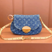 LV Sunset 27cm Monogram Blue Denim
