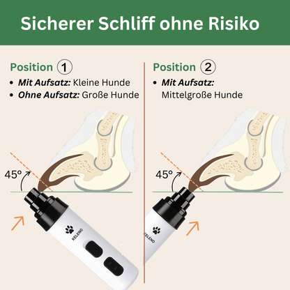 TrimNox™ Pro – Der leise Krallenschleifer für stressfreie Pflege