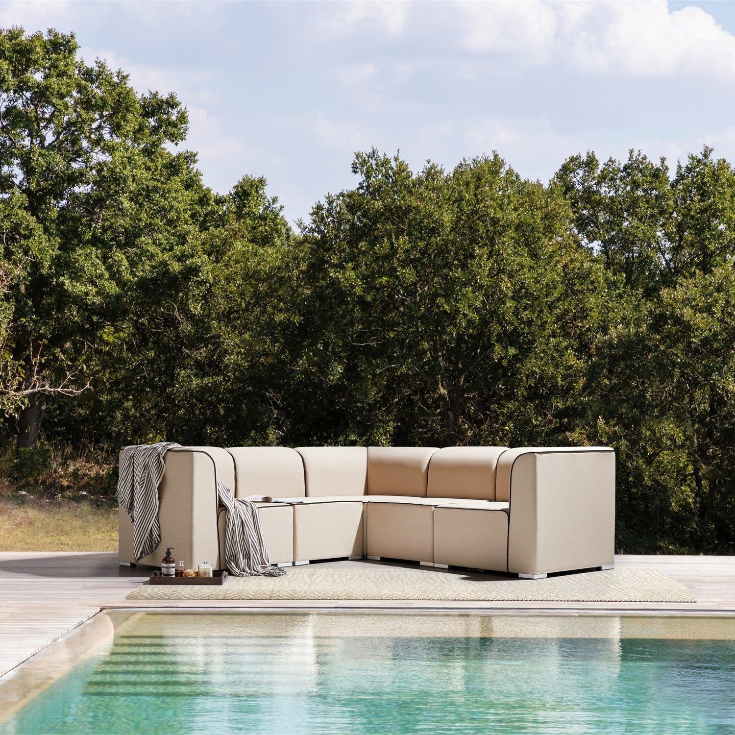 DekoLiving COP30003 Meliazzo Outdoor Sofa Set
