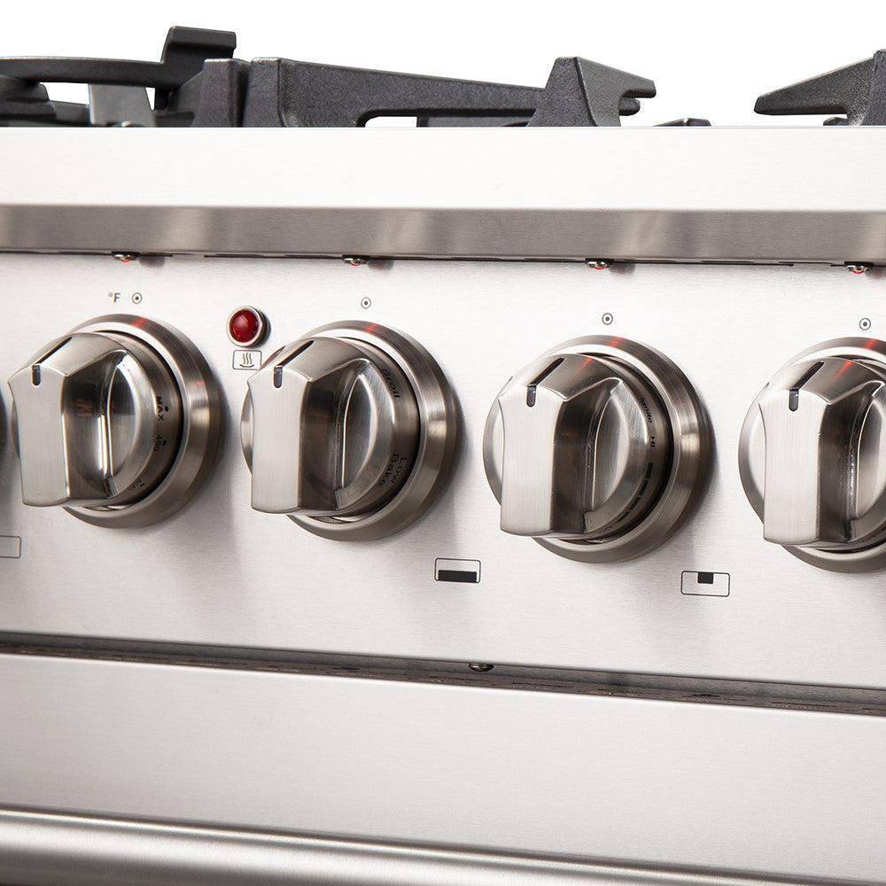 Forno FFSGS6187-30 30″ Capriasca Gas Range with 240 Volt Electric Oven