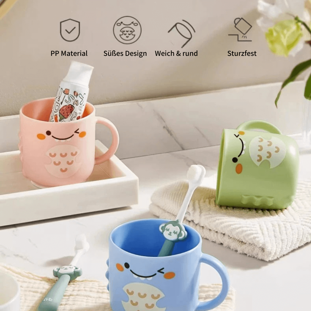 Keleno ZahniCup - Stabiler Zahnputzbecher für kleine Hände VEV40093