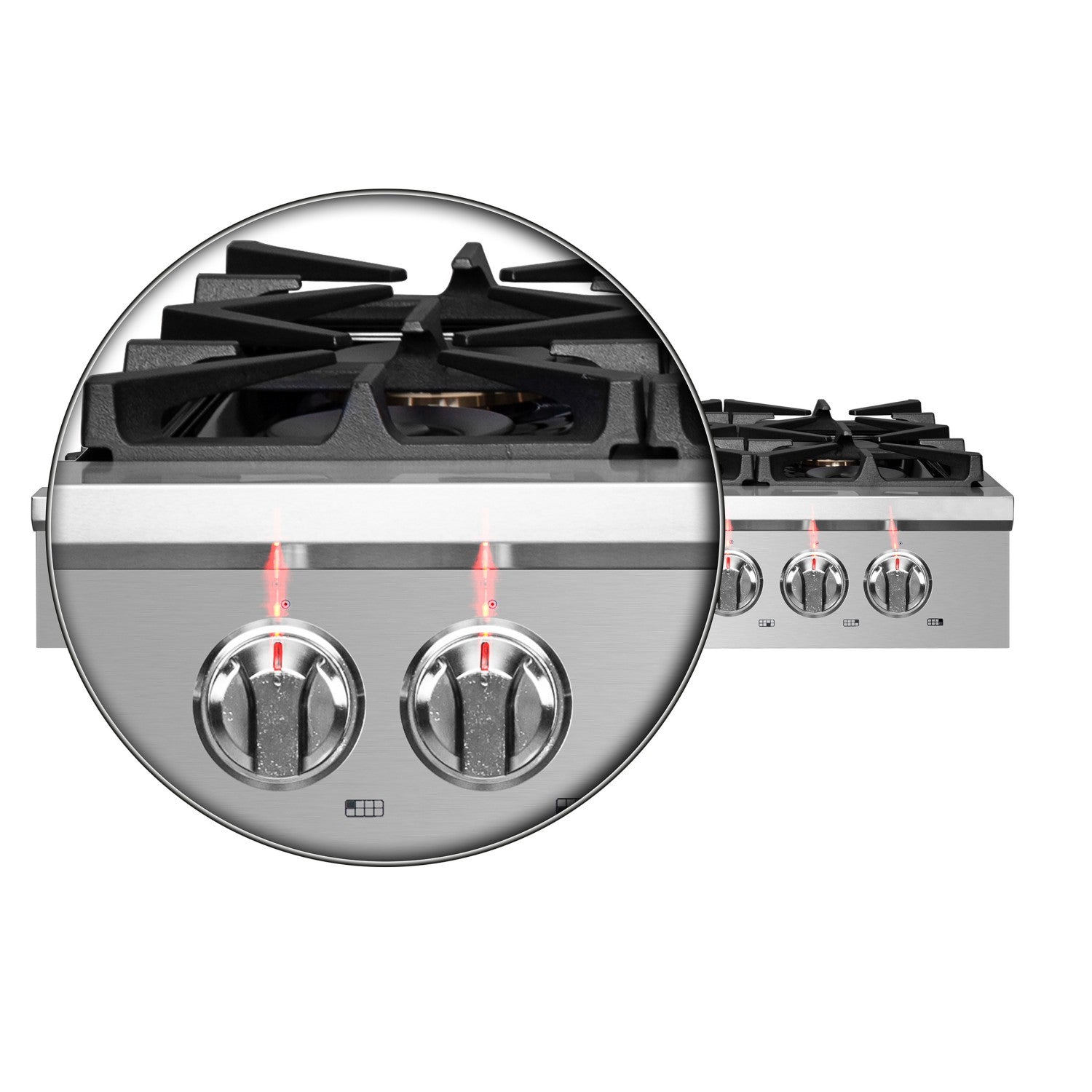 Forno FCTGS5751-48 Pro-Style 48″ Gas Rangetop