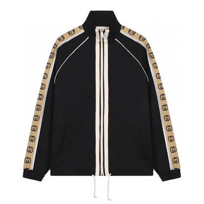 Gucci Black Oversized Technical Jersey Jacket