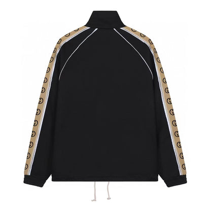 Gucci Black Oversized Technical Jersey Jacket