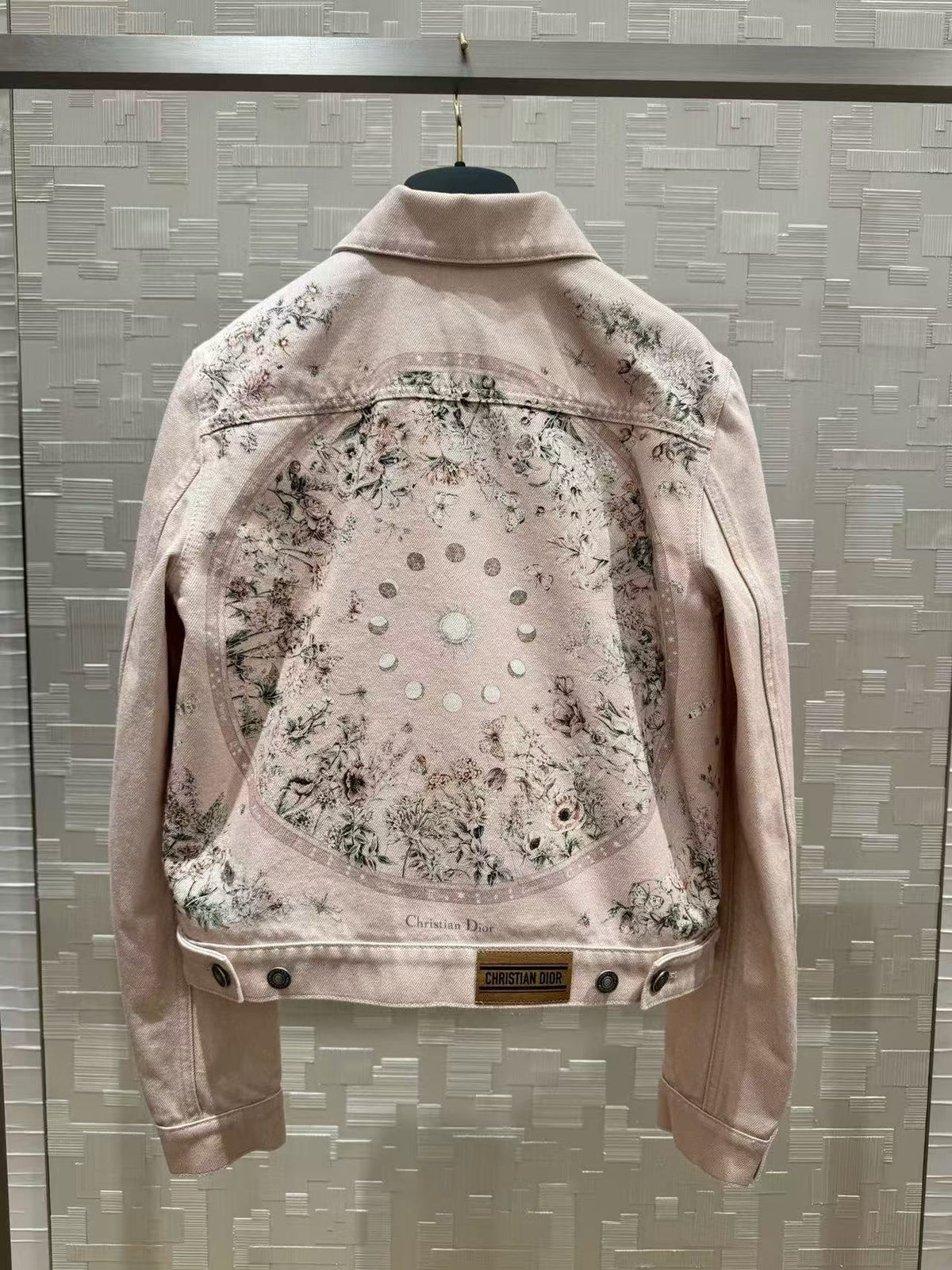 Dior Jacket Pink and White Cotton