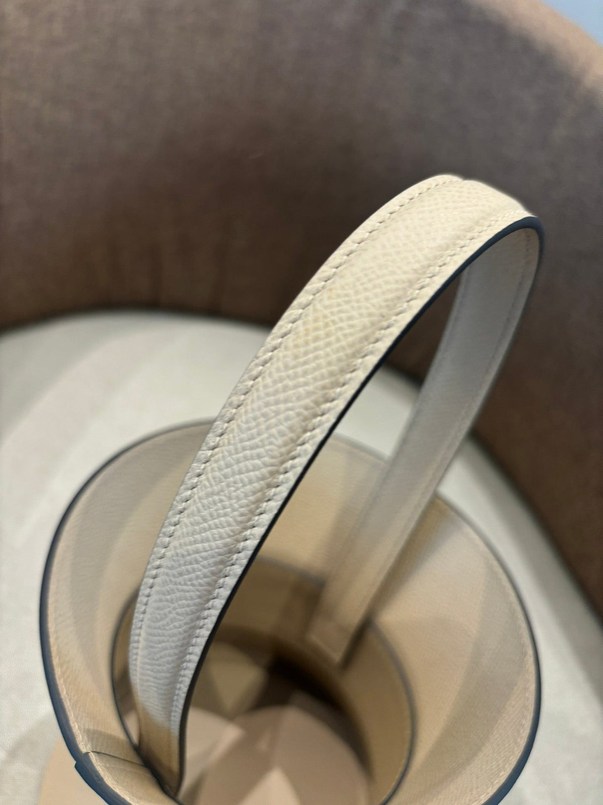 Hermes 2025 Medor Bag Beige Epsom Calfskin