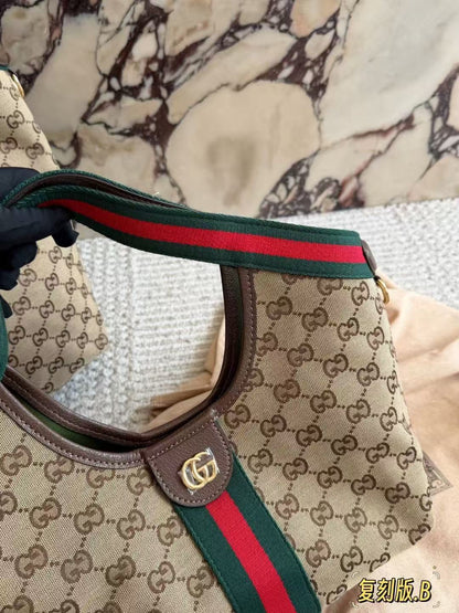 Gucci Giglio Large Tote Bag 60cm Beige Canvas