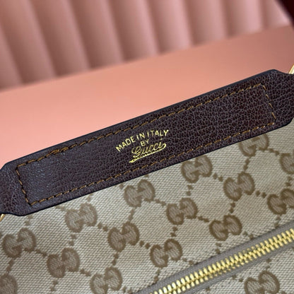 Gucci 2026 Brera Bag 33cm Beige Monogram Canvas