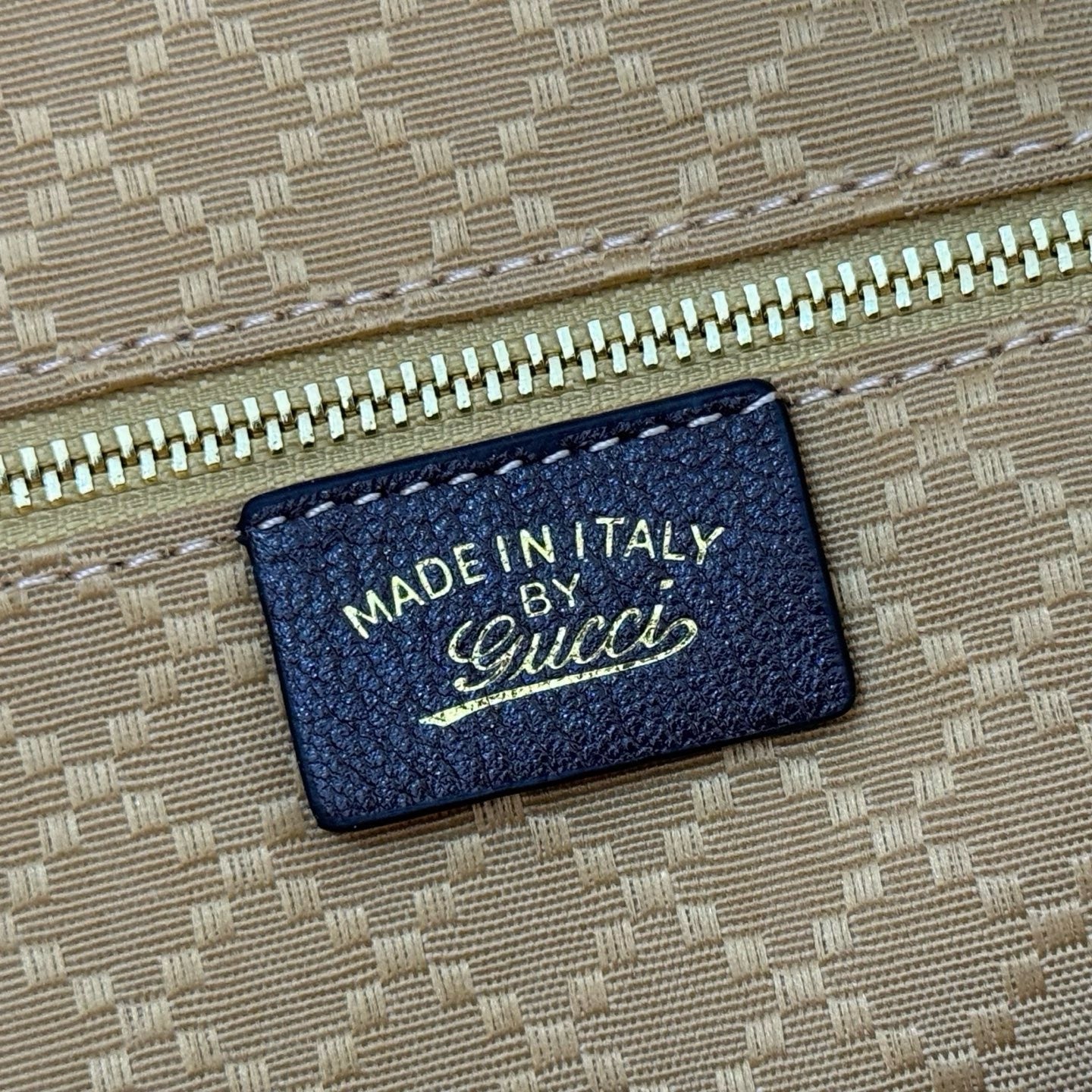 Gucci 2026 Brera Bag 33cm Beige Monogram Canvas