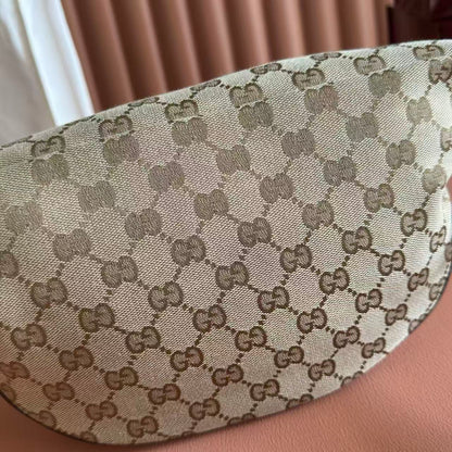 Gucci 2026 Bumbag 30cm Beige Canvas Leather