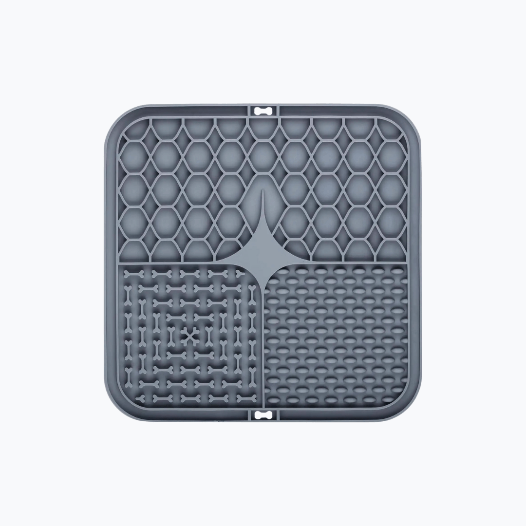 licknapf für hunde farbe grau