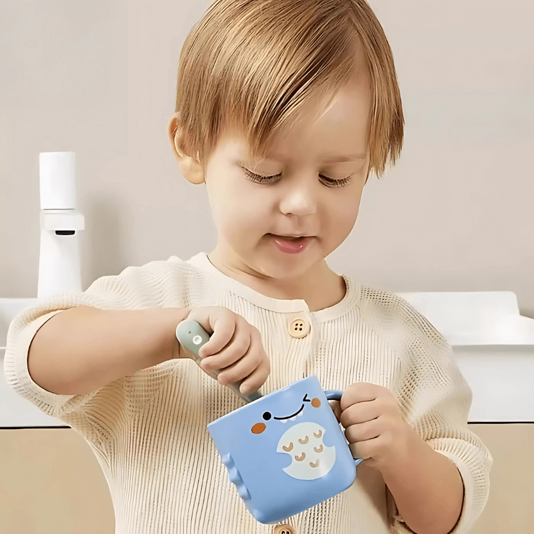 Keleno ZahniCup - Stabiler Zahnputzbecher für kleine Hände VEV40093