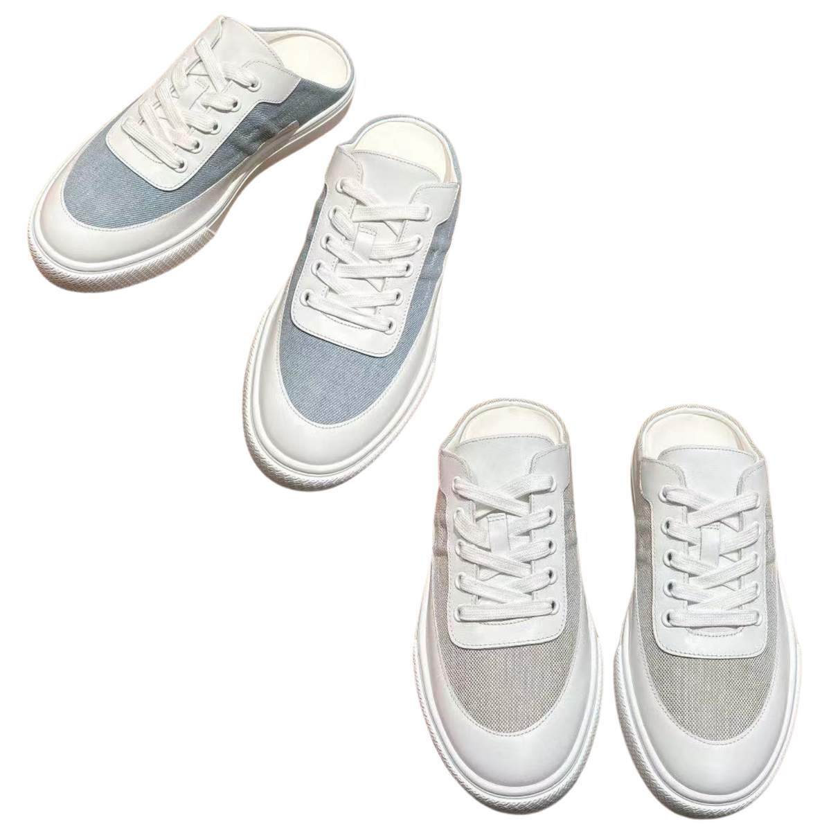 HM 25 Sneaker Mule Fabric and Leather 244603