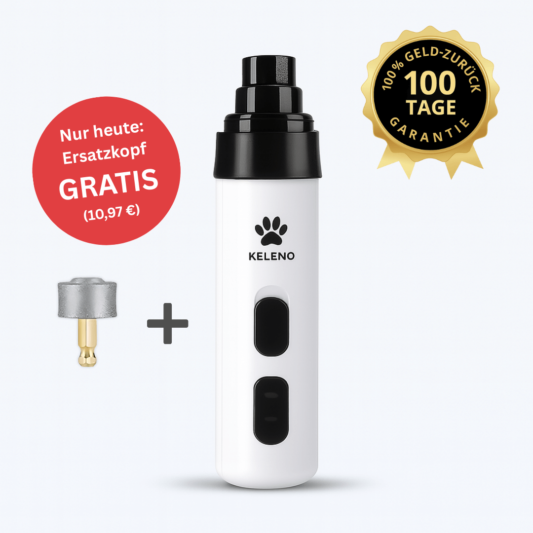 leiser krallenschleifer für hunde trimnox mit ersatzaufsatz