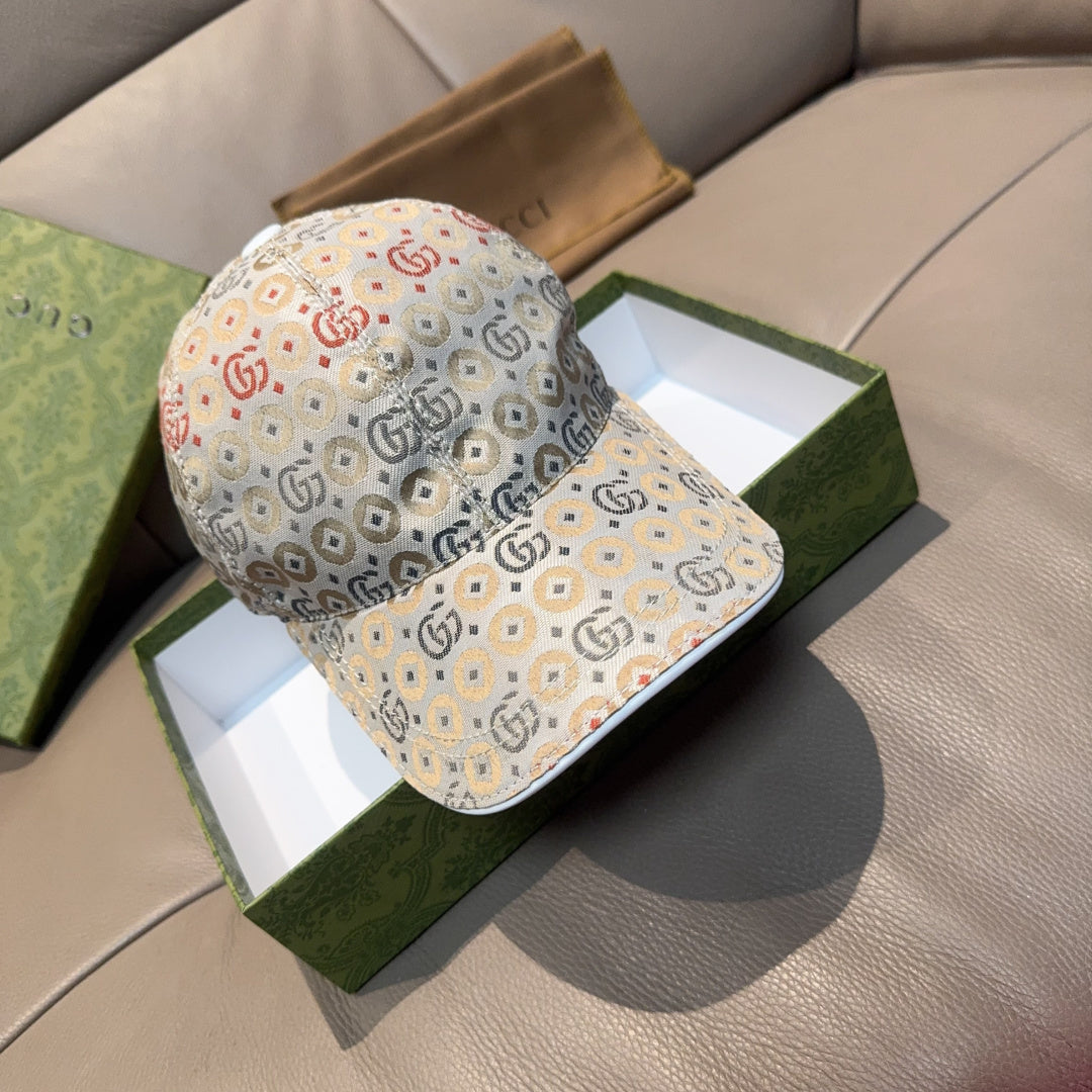 Gucci Logo Denim Jacquard Hat 211636