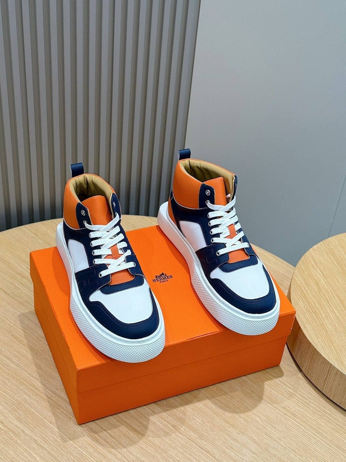 HM Men's Freestyle Sneaker Calfskin 525783