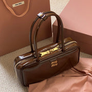 Beau Naplak 27cm Brown Patent Leather