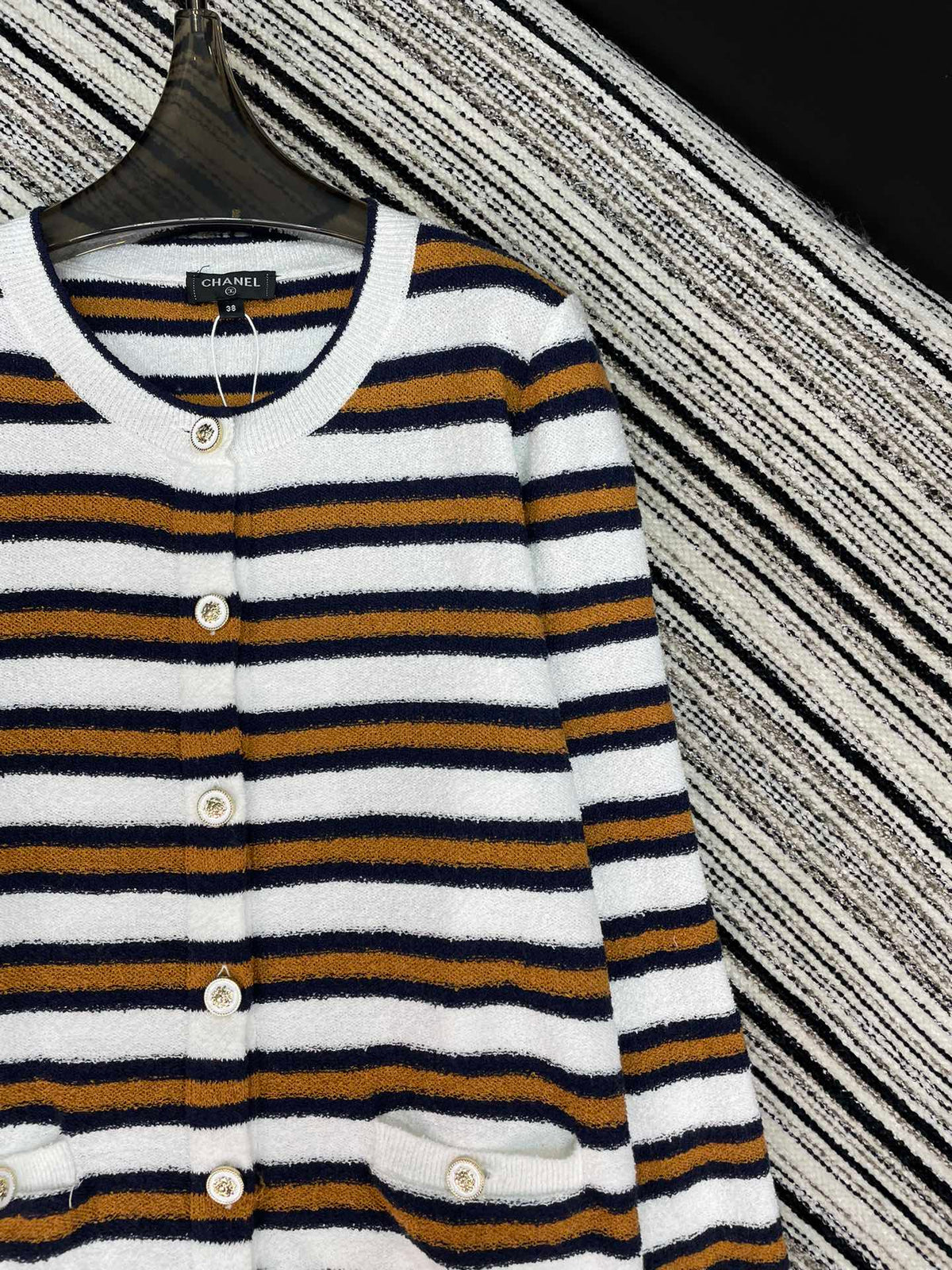 Chanel 2025 Knitted Cardigan Cotton 330421