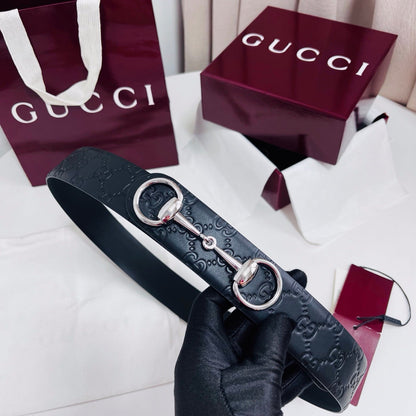 Gucci 2026 GG Supreme Belt 40mm Leather