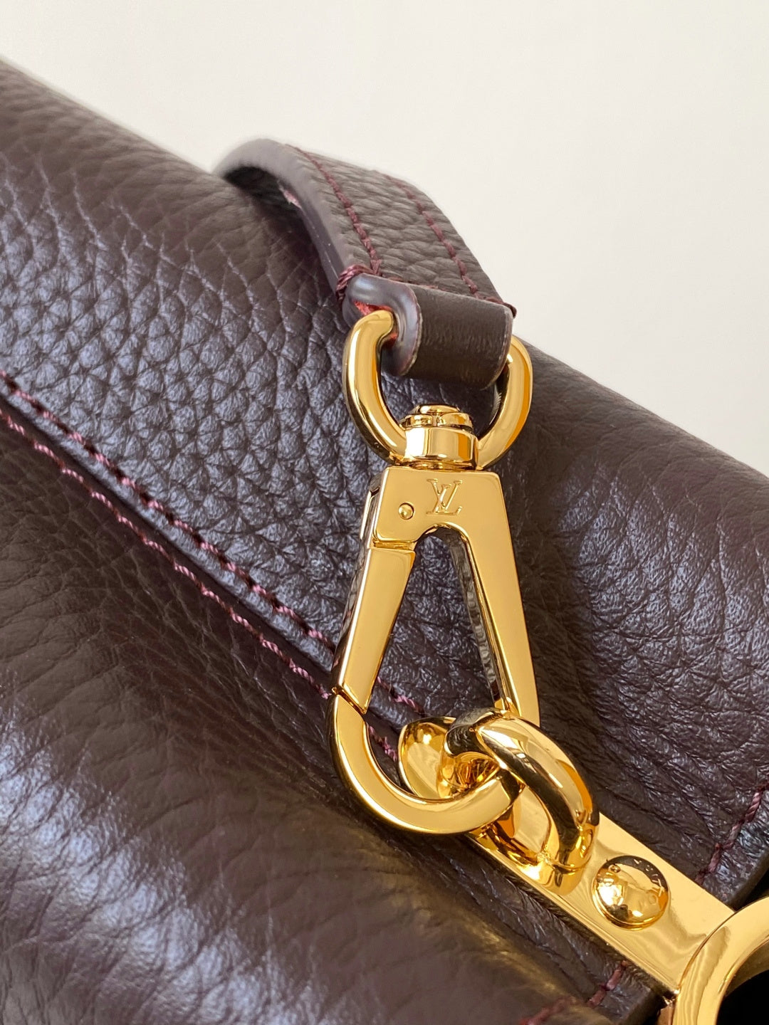 LV 2026 Capucines Bag Brown Chocolate Taurillon Cowhide Leather 281624