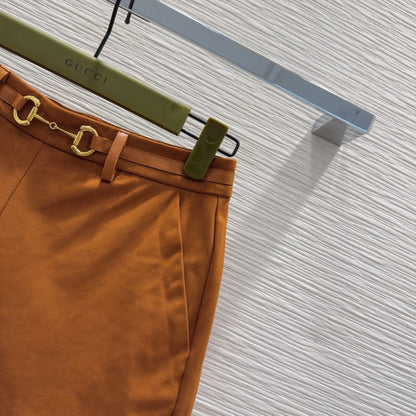 Gucci 2025 Short Brown Polyester Fiber