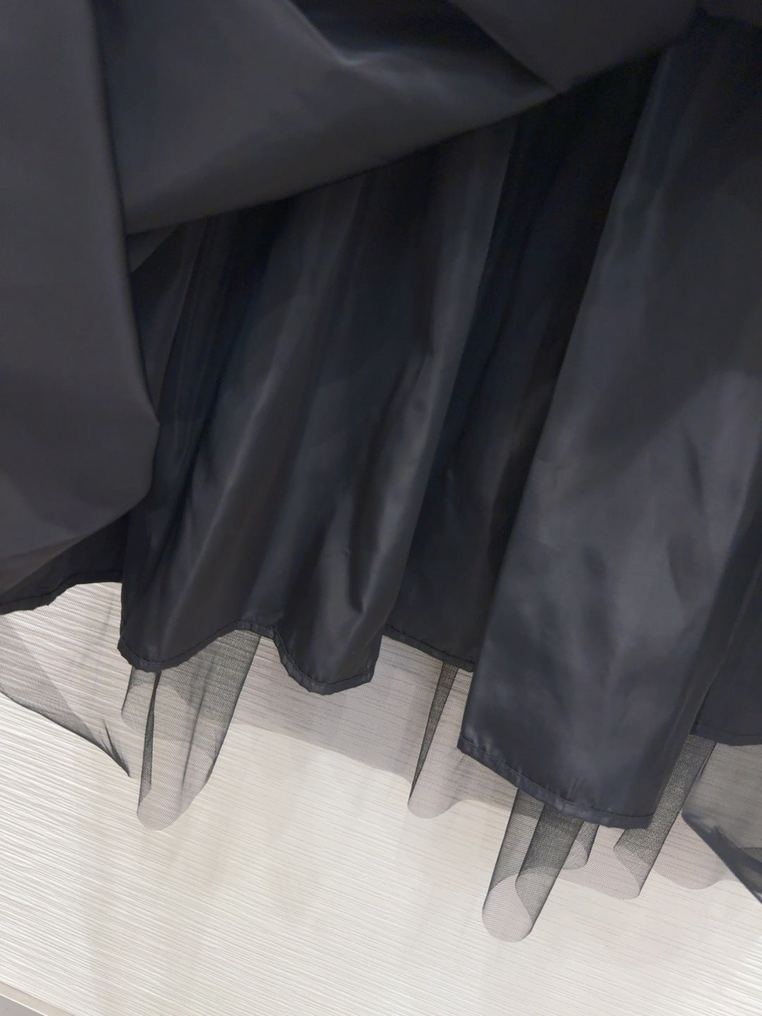 CD 25 Vest Dress Black Cotton Polyester