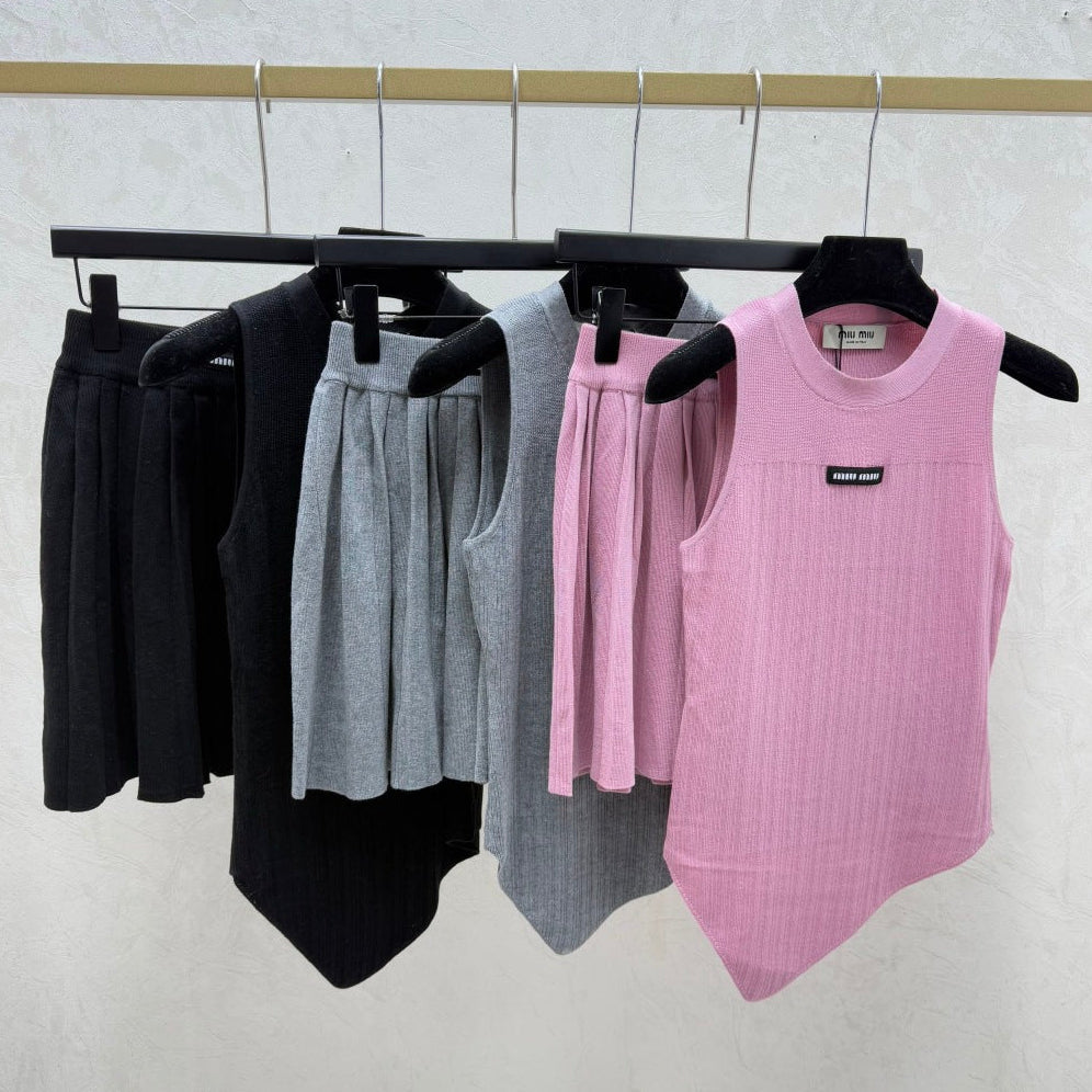 Miumiu 2026 Vest Set Wool 897201