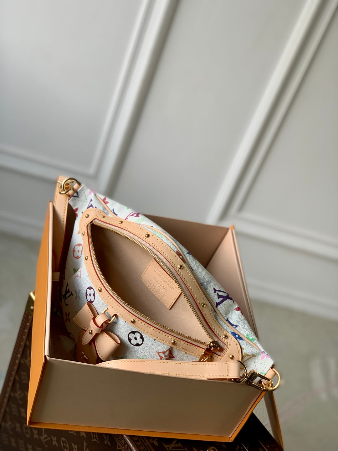 LV High Rise bumbag Multicolor Canvas Cowhide 241033