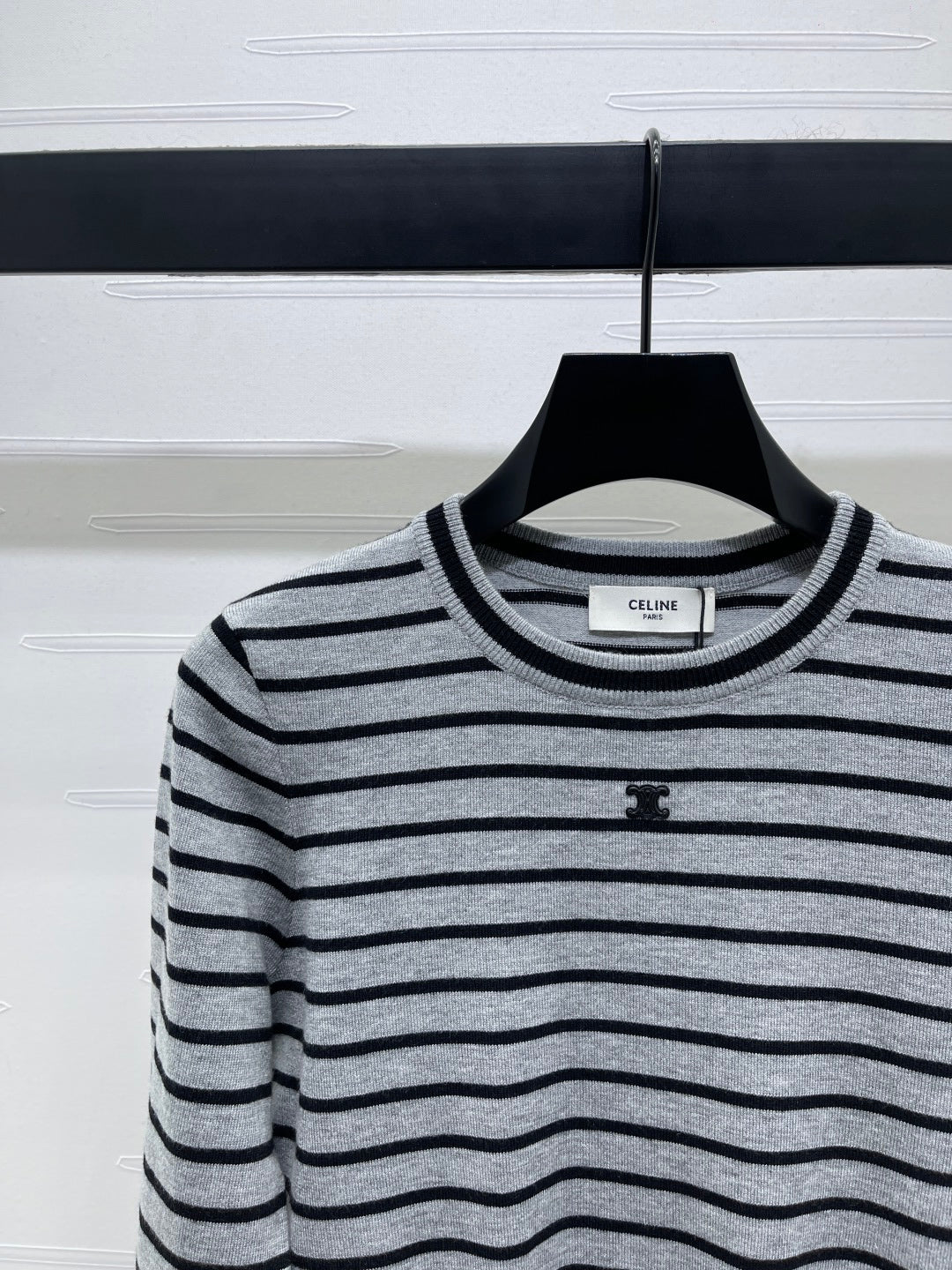 Celine 25 Striped Sweater Wool 296263