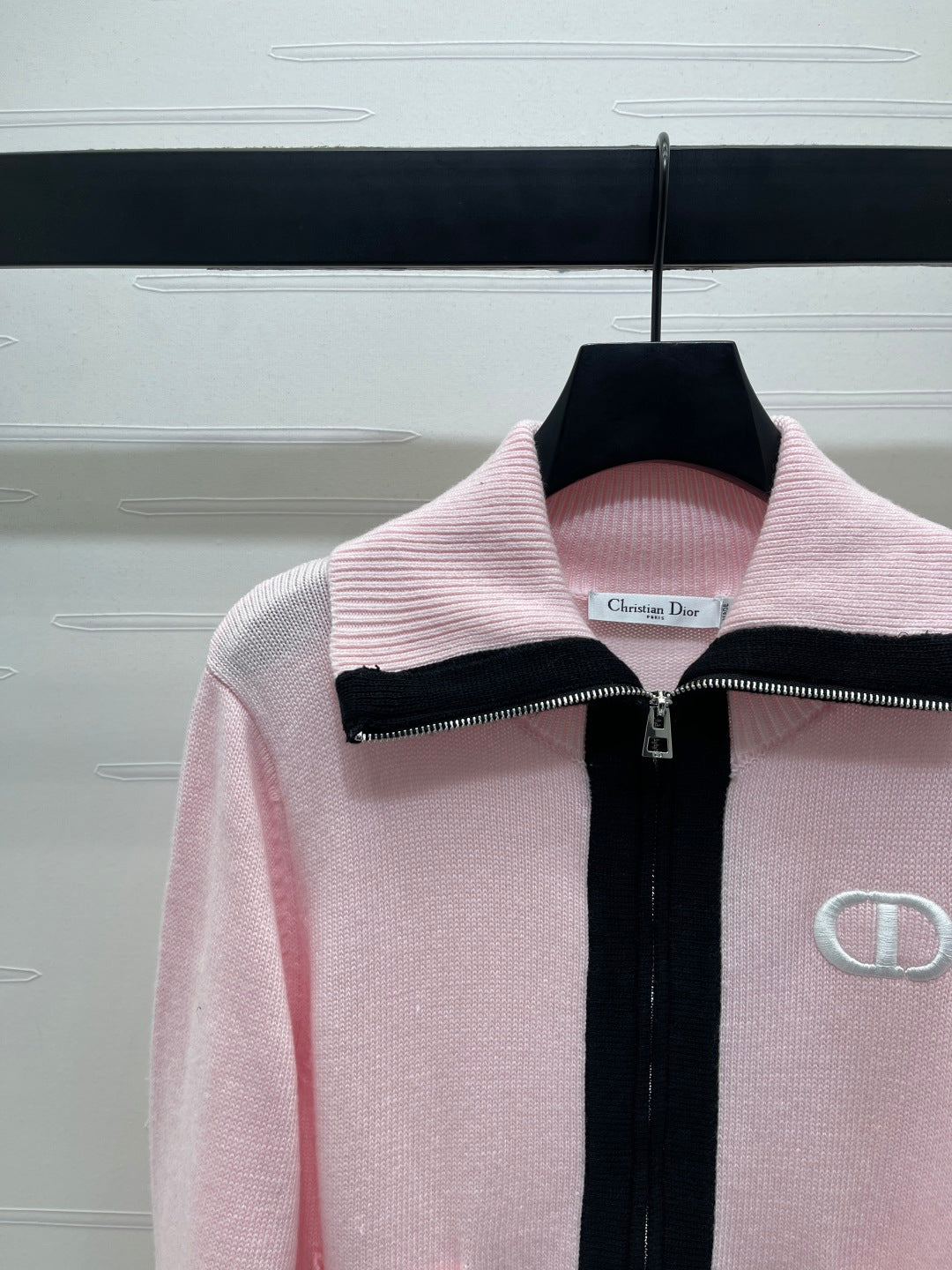 CD 25 Cardigan Two-tone Wool and Cashmere