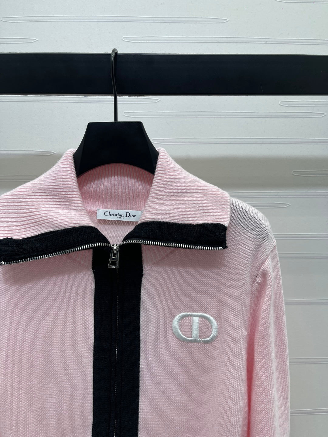 CD 25 Cardigan Two-tone Wool and Cashmere