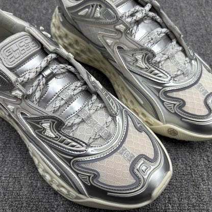 GG Men's 25 Cub3d Sneaker Silver Mesh 721094