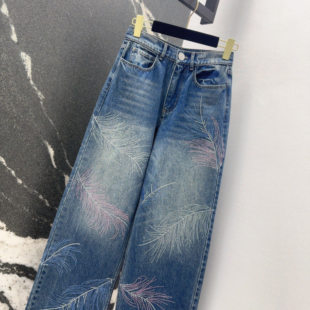 CC 25 Diamond Denim Set Blue Cotton