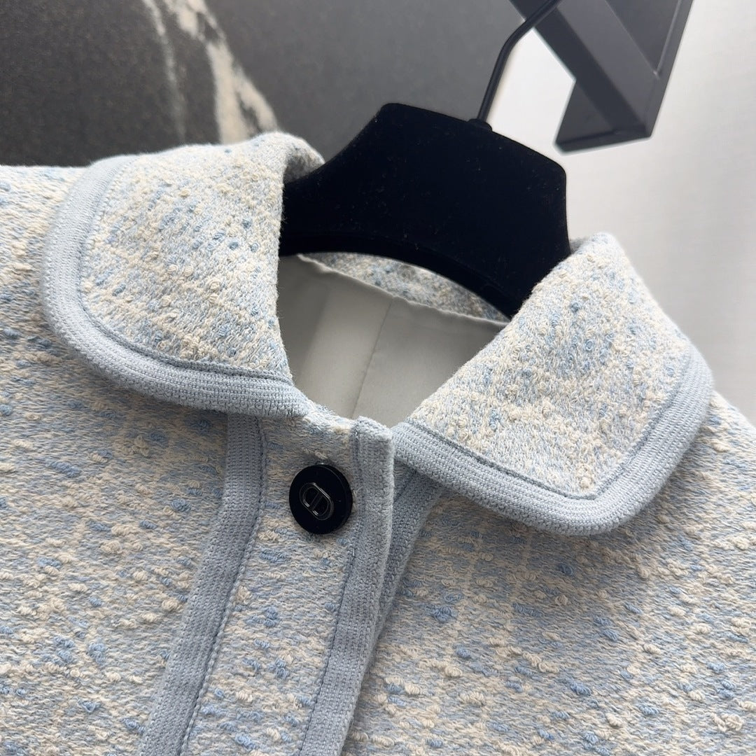 CD 25 Plaid Jacket Could Blue Tweed