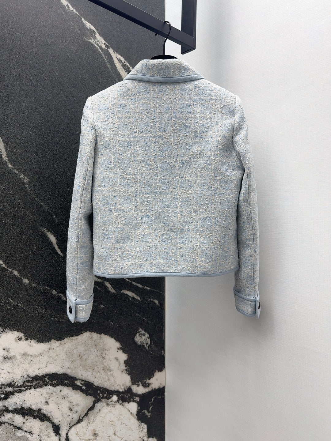 CD 25 Plaid Jacket Could Blue Tweed