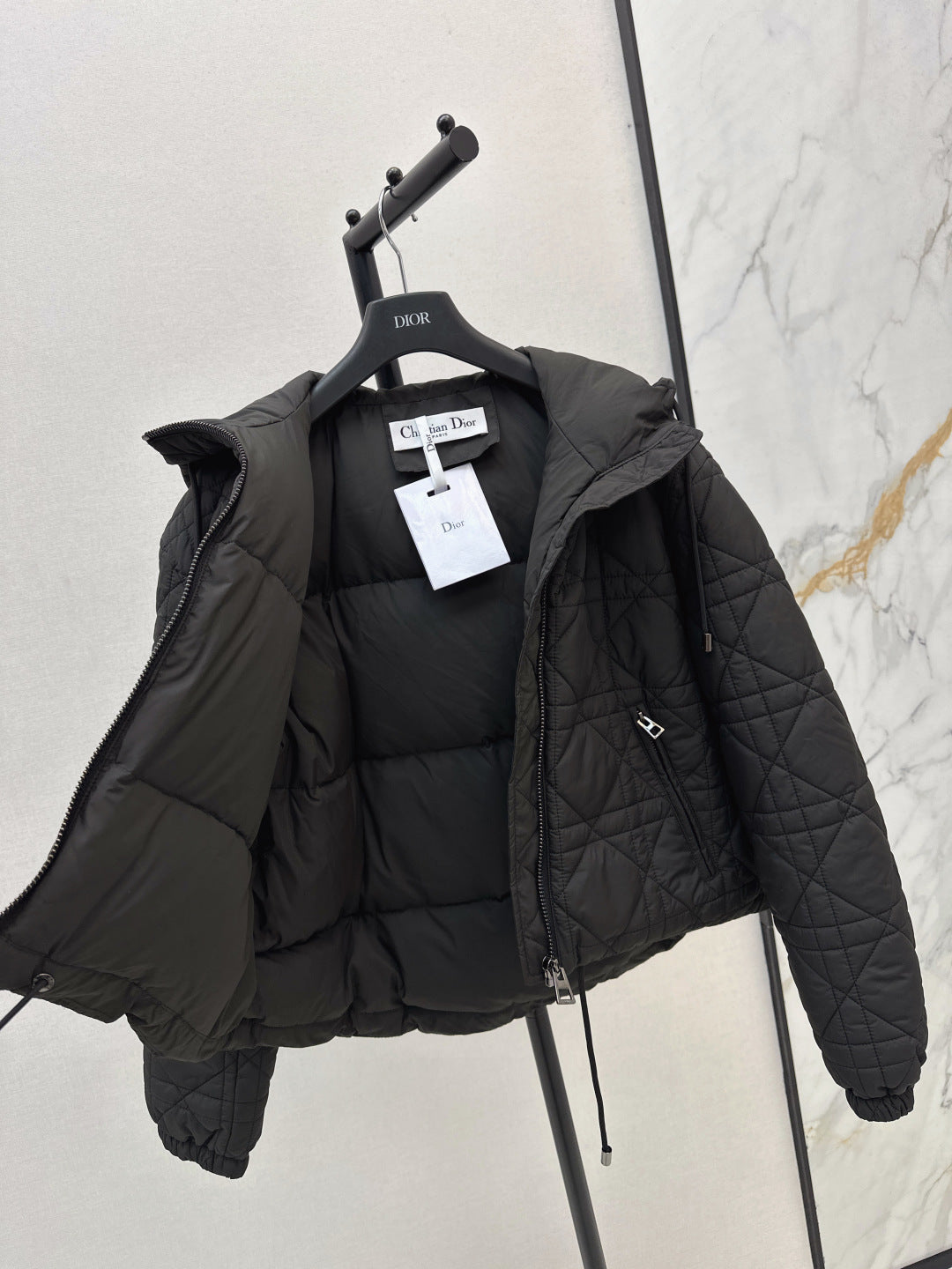CD 25 Down jacket with hood polyester