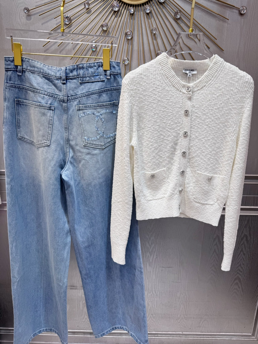 CC 25 Cardigan White Cotton 59490550
